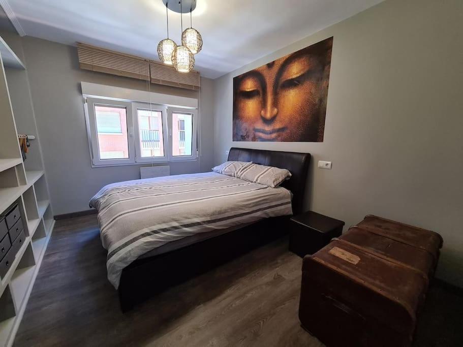 A Un Paso De La Playa, Amplio Apartamento Хіхон Екстер'єр фото